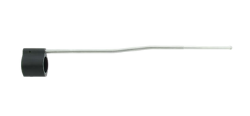 TacFire MAR008750GB Low Profile Gas Block with Carbine Gas Tube .750" AR-15 Black Steel
