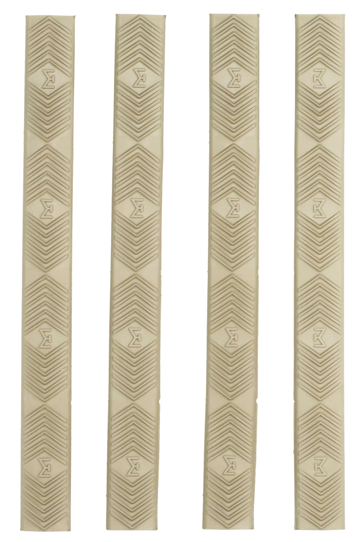Ergo 4332DE WedgeLok M-LOK Slot Cover 4-Pack Dark Earth Rubber - Mossberg