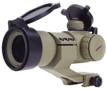 TacFire RD004T 1x30 Dual Illuminated Red/Green Dot Sight Tan 2 MOA