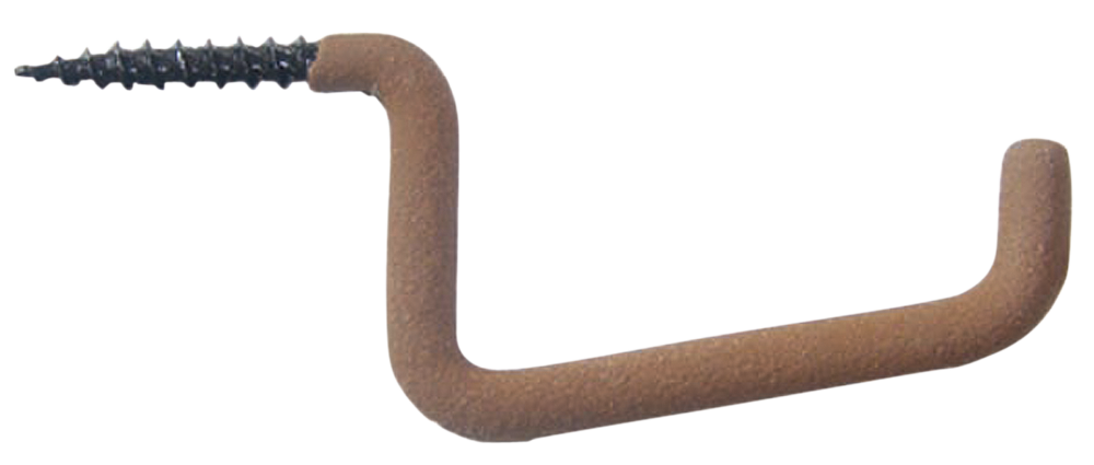 HME BGH10 Bow & Gear Holder Accessory Hook - Brown - 10 Pack
