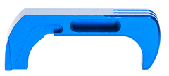 Cross Armory CRG5MCBL Magazine Catch Extended Glock Gen 4-5 Blue Anodized 7075-T6 Aluminum