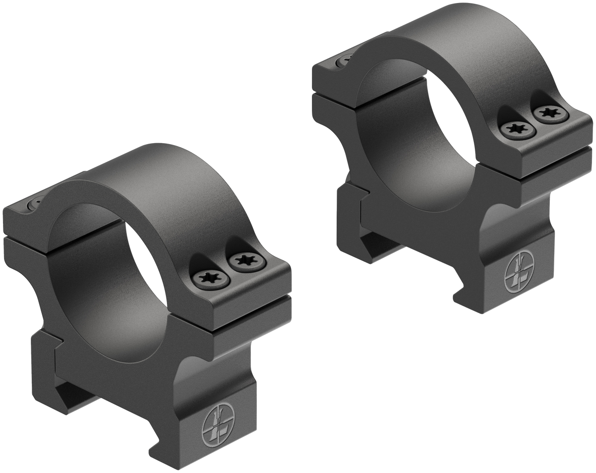 Leupold Open Range Cross-Slot 1" Low Matte Black Scope Rings