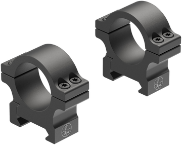 Leupold Open Range Cross-Slot 1" Low Matte Black Scope Rings