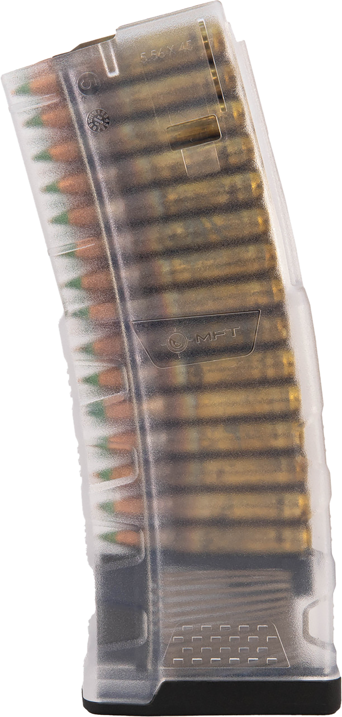 Mission First Tactical EXD 30rd 5.56x45mm NATO AR-15/M4 Translucent Clear Magazine
