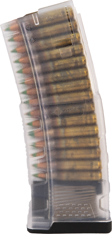 Mission First Tactical EXD 30rd 5.56x45mm NATO AR-15/M4 Translucent Clear Magazine