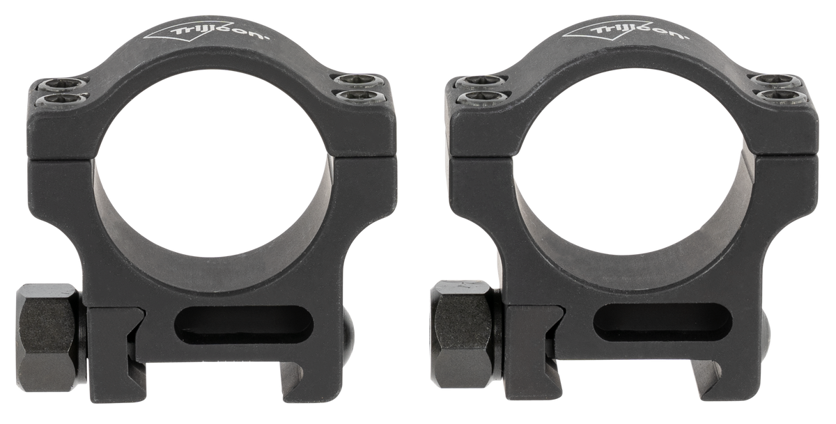 Trijicon AC22009 30mm Riflescope Rings Standard Height Picatinny - Black Hardcoat Anodized