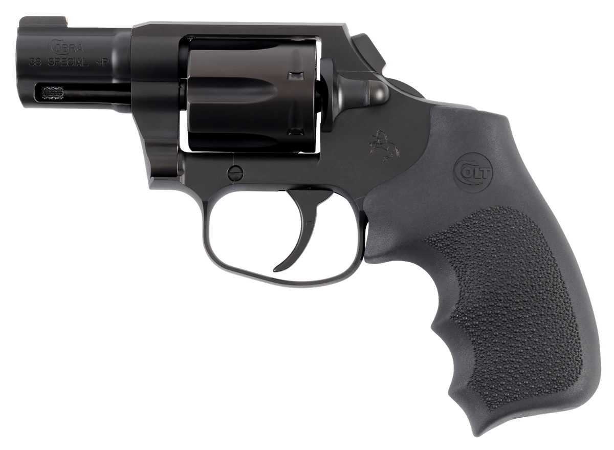 Colt Mfg Night Cobra 38 Special +P 2in 6-Rd DAO Revolver - Black PVD