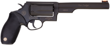 Taurus Judge 45 Colt (LC)/410 Bore 6.5" 5-Shot DA/SA Compact Revolver - Matte Black Oxide