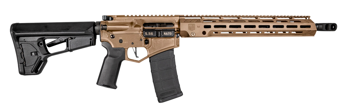 Diamondback DB15 5.56x45mm NATO 16" 30+1 Semi-Auto Rifle - Flat Dark Earth
