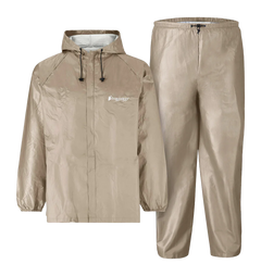 Frogg Toggs Ultra-Lite2 Waterproof Rain Suit Khaki Large