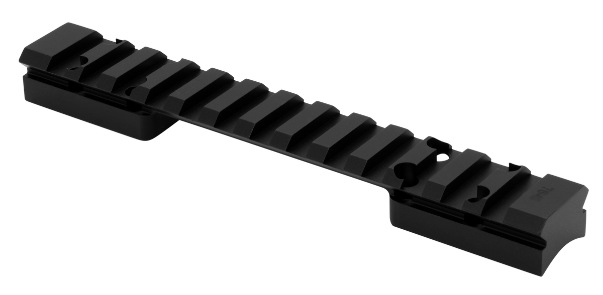 Warne 7641M Mountain Tech Tactical Rail Black Anodized Aluminum Browning X-Bolt Short Action - 0 MOA