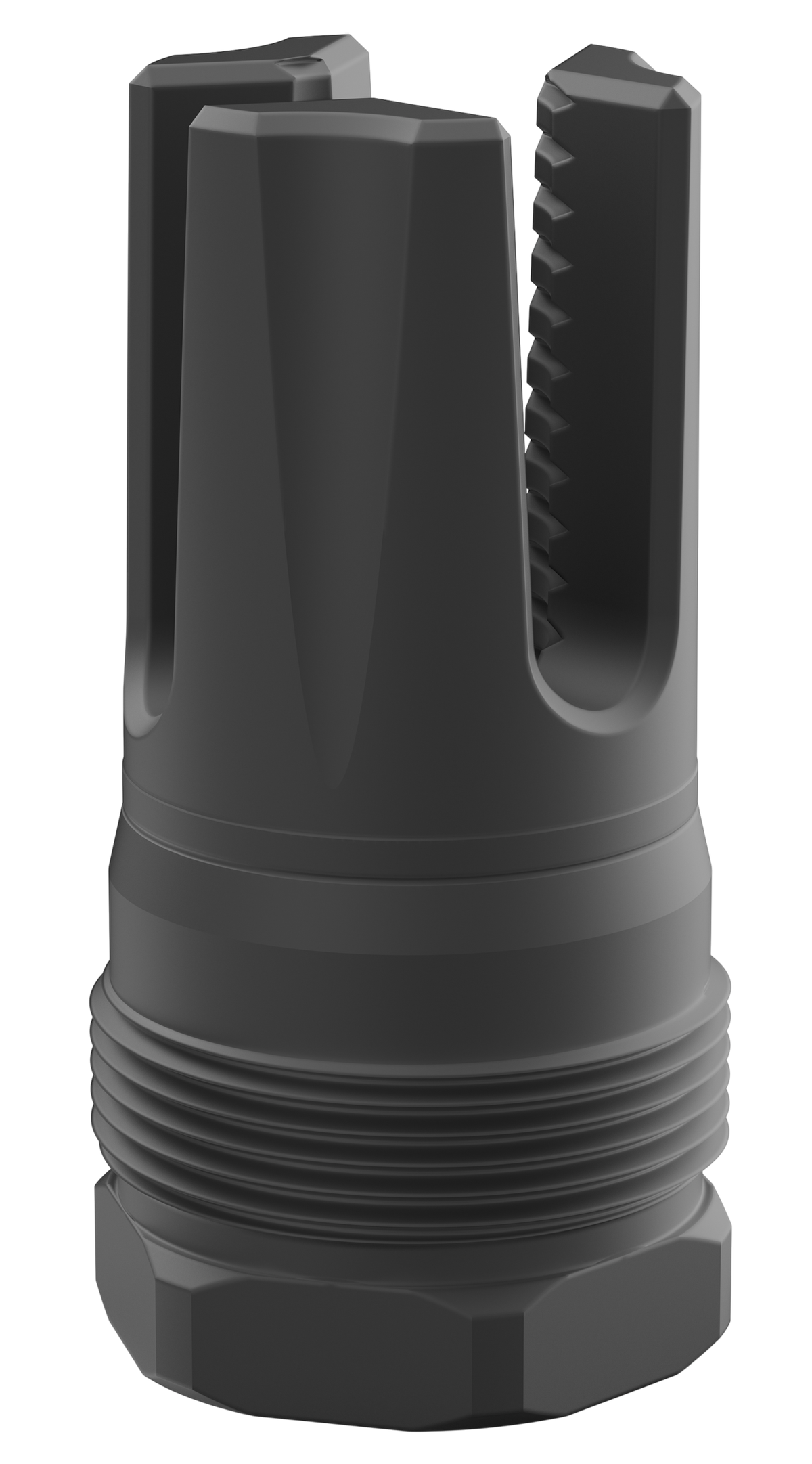 Breek Arms Scorch 3-Prong 30 Cal 5/8x24 Steel Flash Hider - Black Nitride
