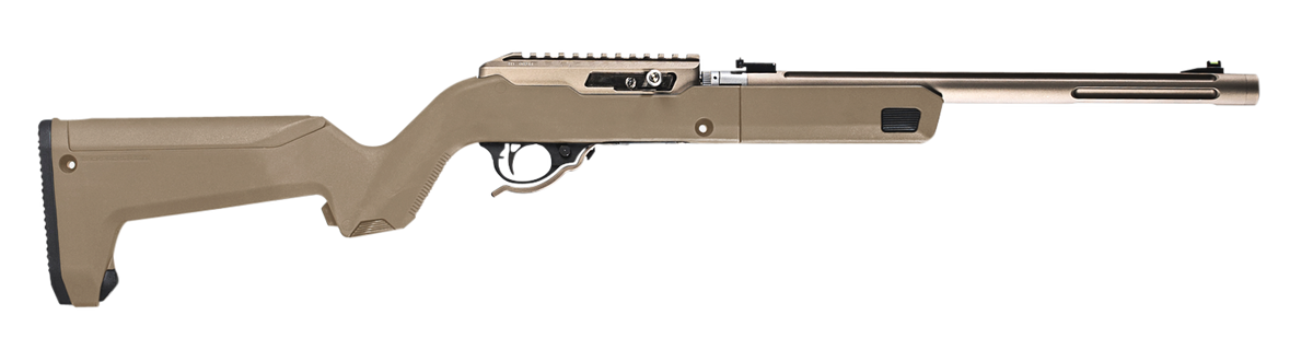 Magpul Industries X-22 Backpacker Stock Flat Dark Earth Polymer for Ruger 10/22 Takedown