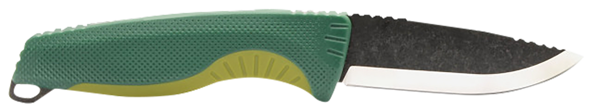 S.O.G Aegis AT 3.13" Folding Drop Point Part Serrated Black TiNi Cryo D2 Steel Blade OD Green GRN Handle