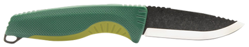 S.O.G Aegis AT 3.13" Folding Drop Point Part Serrated Black TiNi Cryo D2 Steel Blade OD Green GRN Handle