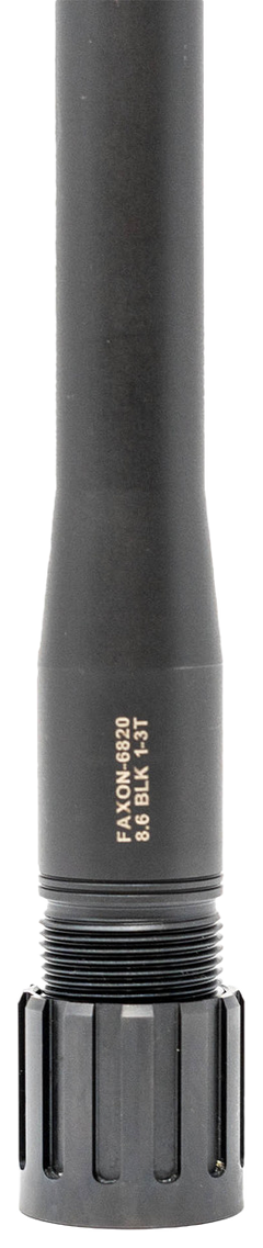 Faxon Firearms RemAge Modified Light Palma 8.6 Blackout 16" 1:3 Twist 416R Stainless Steel Barrel - QPQ Black Nitride