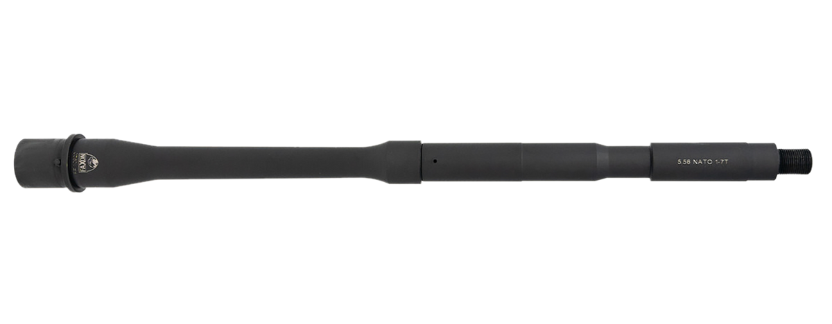 Faxon Firearms Duty Series 5.56 NATO 16" 1:7 Twist Chrome Lined M4 AR-15 Barrel - Chrome Mag Phosphate