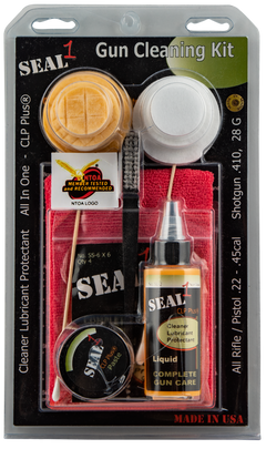 Seal 1 SKIT-RP Complete Gun Cleaning Kit .22-.45 Cal Rifle and Handgun