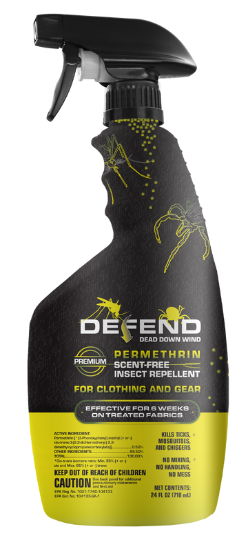 Dead Down Wind Defend Permethrin Clothing Spray 24 oz