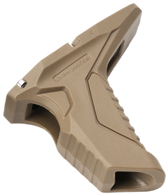 Strike Industries LINK Angled HandStop M-LOK/KeyMod Flat Dark Earth Polymer