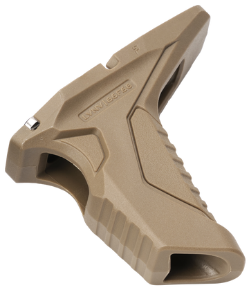 Strike Industries LINK Angled HandStop M-LOK/KeyMod Flat Dark Earth Polymer