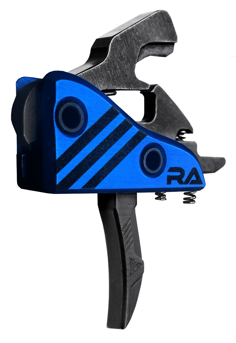 Rise Armament Blitz Defense RA524 4.50 lbs Hybrid Drop-In Trigger - AR-Platform - Blue / Black