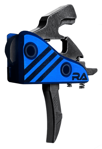 Rise Armament Blitz Defense RA524 4.50 lbs Hybrid Drop-In Trigger - AR-Platform - Blue / Black
