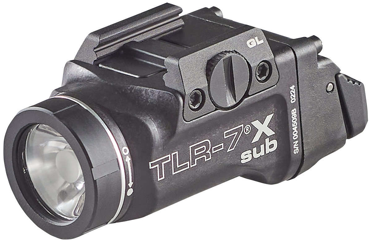 Streamlight TLR-7 X Sub USB 500 Lumens Glock 43X/48 MOS Weapon Light - Black