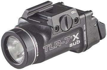 Streamlight TLR-7 X Sub USB 500 Lumens Glock 43X/48 MOS Weapon Light - Black