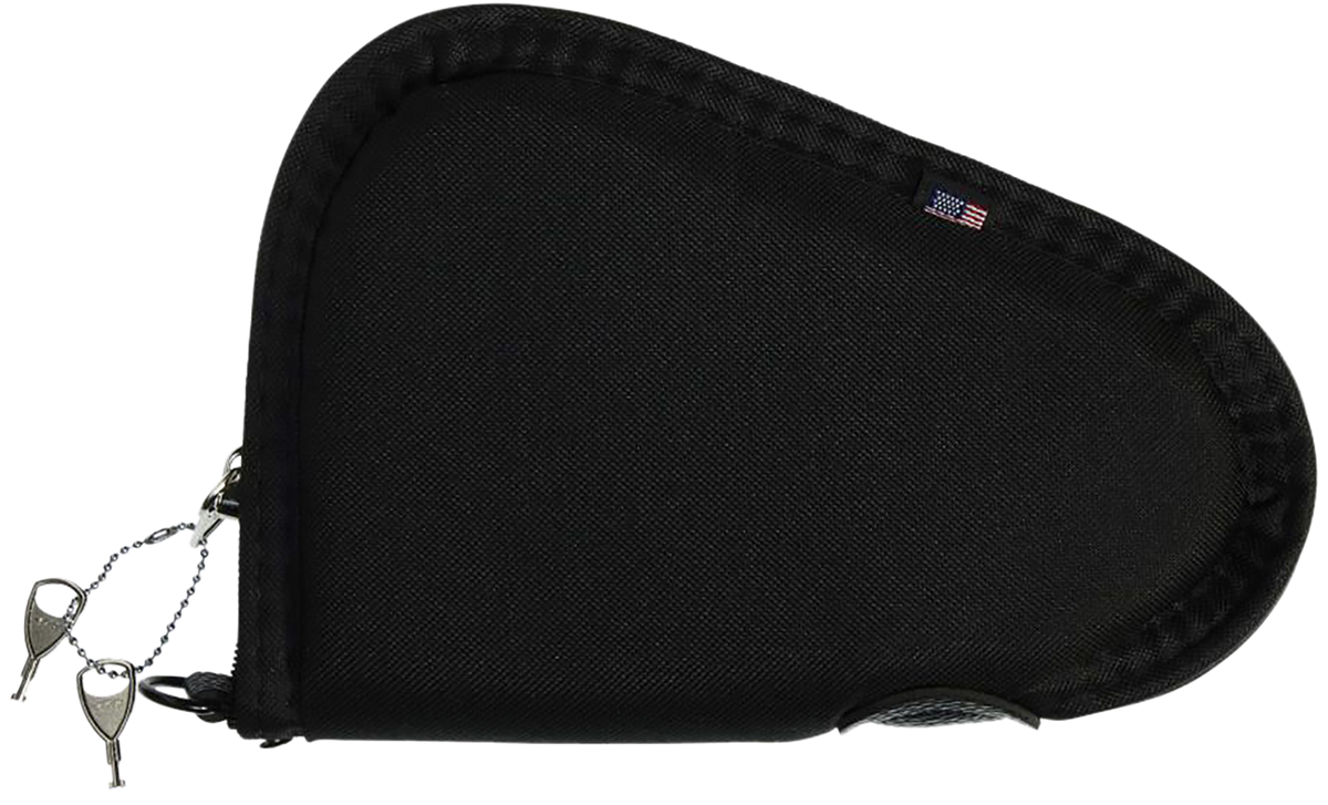 Allen 748 Locking Handgun Case Black Endura 8"