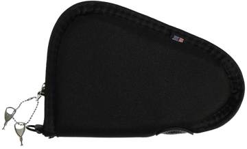 Allen 748 Locking Handgun Case Black Endura 8"
