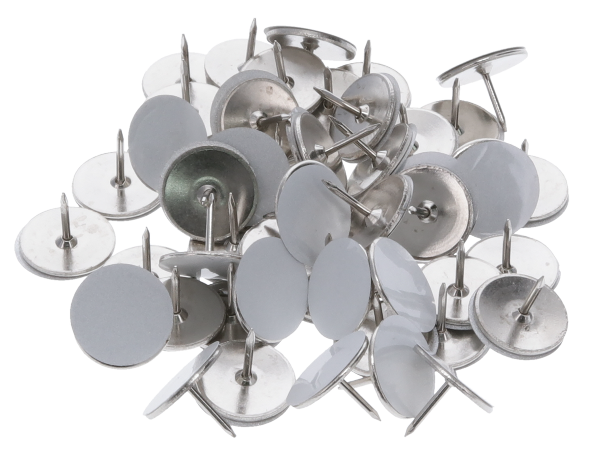 HME Reflective Tacks White 3.75" 50-Pack