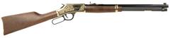 Henry H006GD Big Boy Side Gate Deluxe .44 Mag/.44 Special 20" 10+1 Lever-Action Rifle - Engraved Polished Brass Receiver