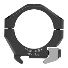 Arken Halo Ti Titanium Scope Rings 34mm 0.92" Low