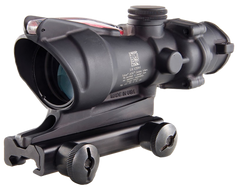 Trijicon ACOG 4x32mm Dual Illuminated Red Chevron .223/5.56 BDC Riflescope - Matte Black