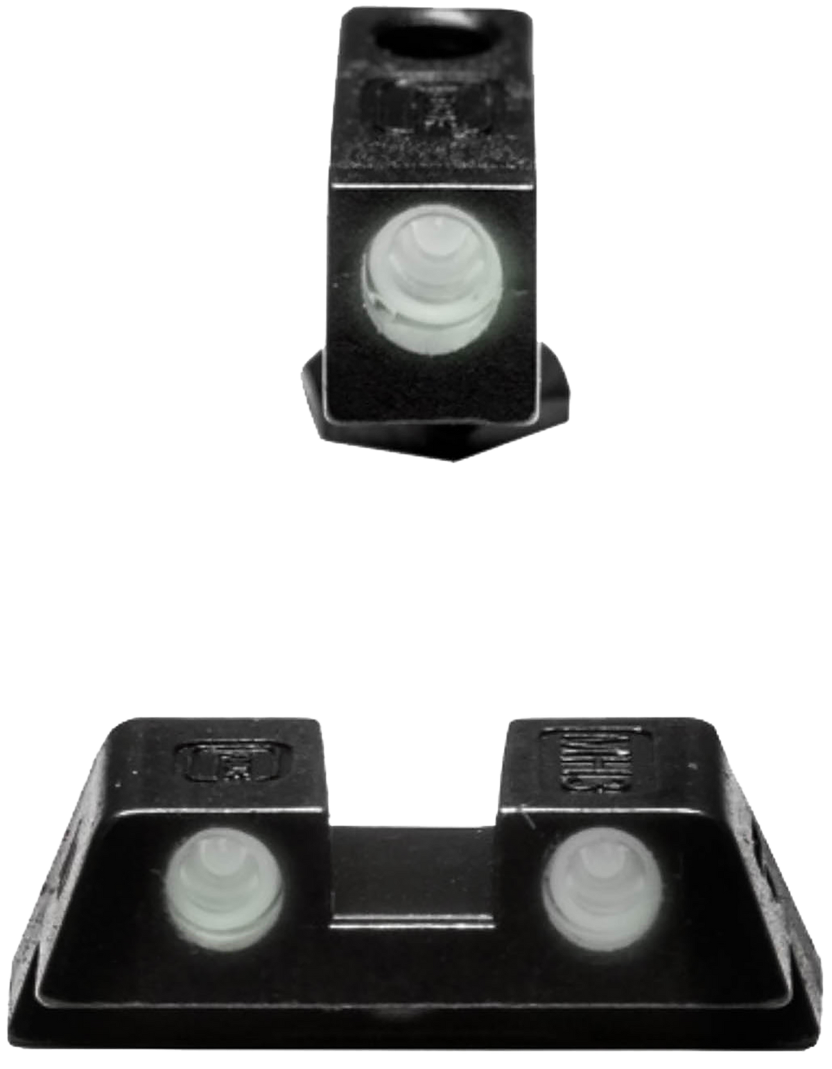 Glock 39928 OEM Night Sight Set 6.5mm Green Tritium - Fits Glock 42/43
