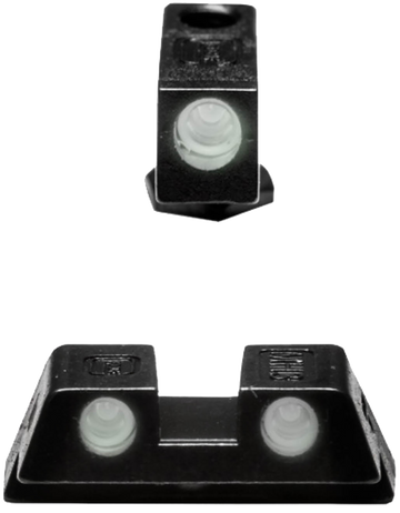Glock 39928 OEM Night Sight Set 6.5mm Green Tritium - Fits Glock 42/43