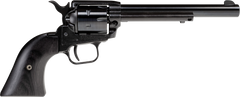 Heritage Mfg RR22B6-BBK Rough Rider 22 LR 6.50" 6-Shot SAO Revolver - Black Oxide/Black Laminate