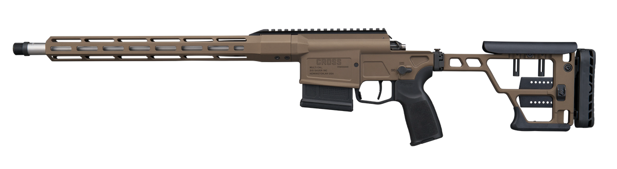 Sig Sauer Cross 308 Win 16" 5+1 Bolt-Action Rifle - Bronze Cerakote