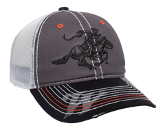 Outdoor Cap Winchester Cotton Twill Black/Charcoal/White Unstructured OSFA