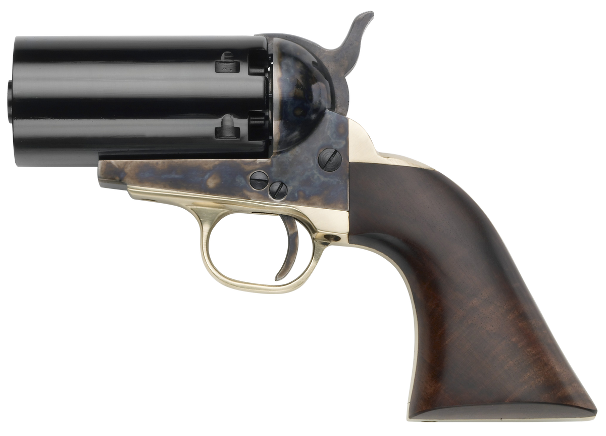 Pietta 1851 Navy Yank Pepperbox 36 Cal 6-Rd Single-Action Revolver