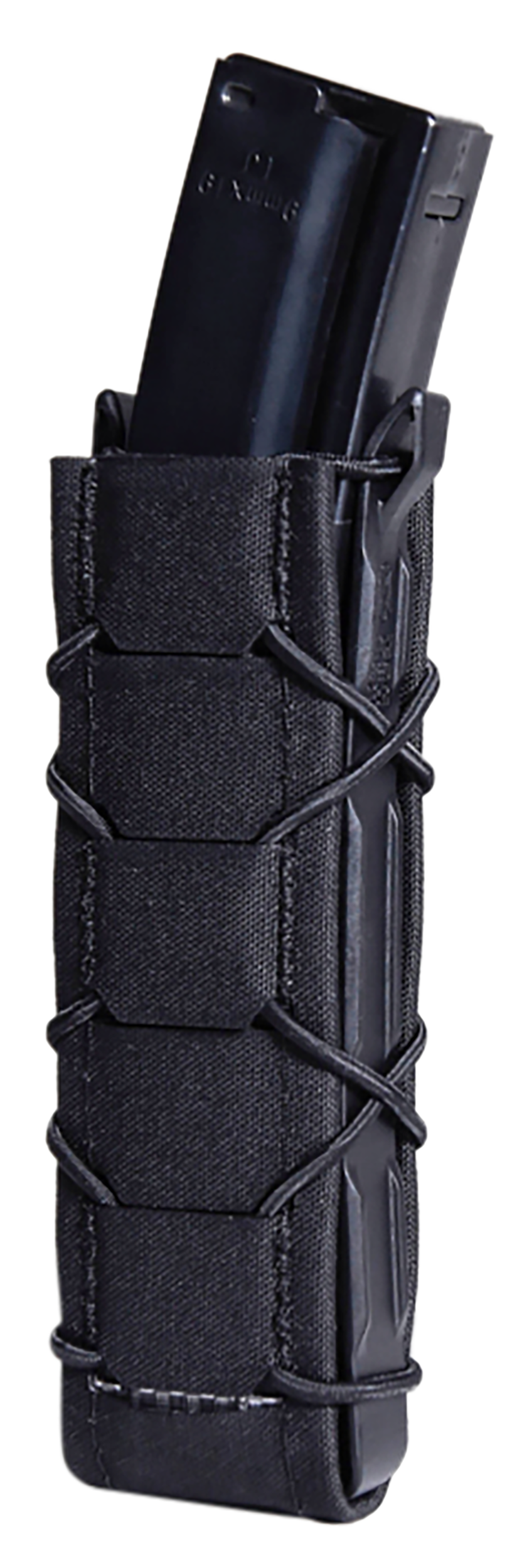 High Speed Gear 24EX00BK TACO Gen 2 Extended Pistol Mag Pouch Black Nylon Laminate MOLLE