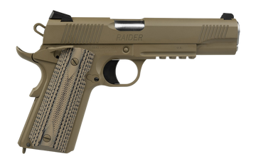 Tisas Arms 1911 Duty B9RDG 9mm Luger 5" 9+1 SAO Semi-Auto Pistol - Flat Dark Earth Cerakote