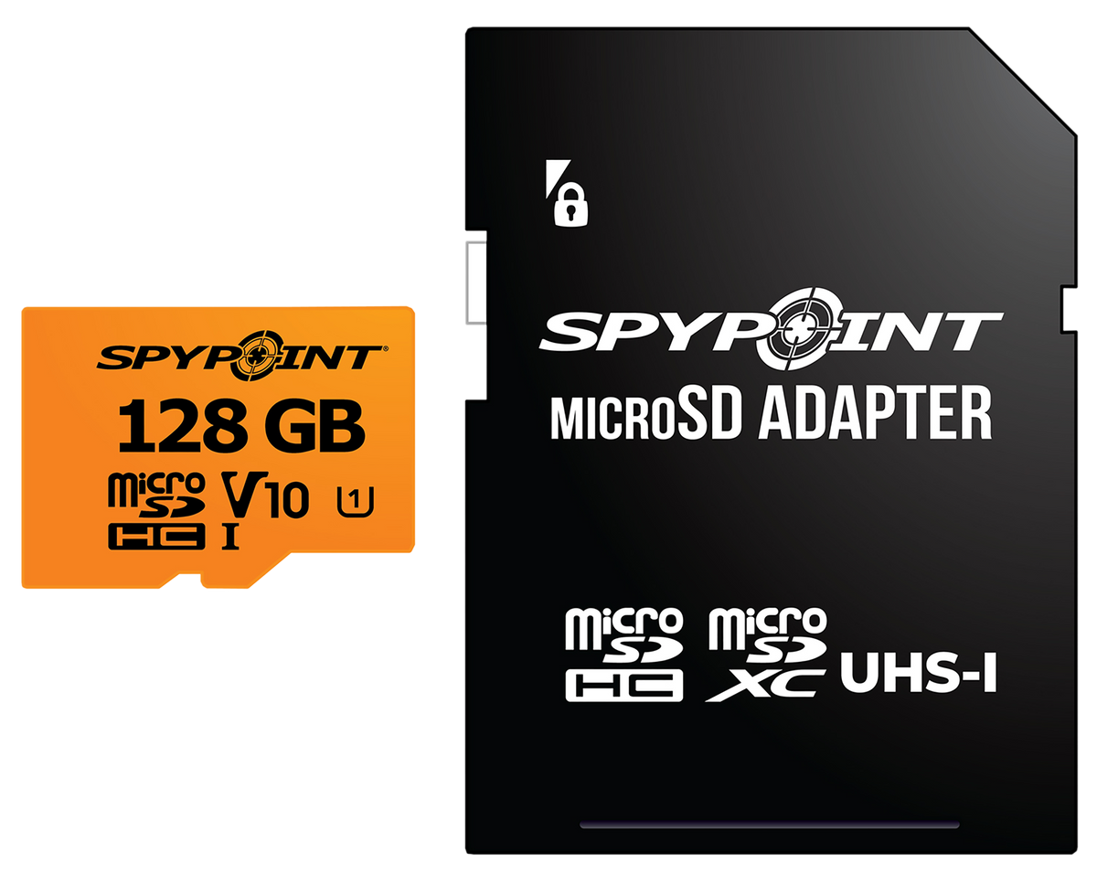 Spypoint 05887 Micro SD Memory Card 128GB Black