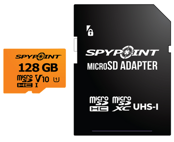 Spypoint 05887 Micro SD Memory Card 128GB Black