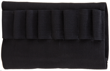Bulldog WBSR Buttstock Black Cordura 8-Cartridge Rifle Ammo Holder