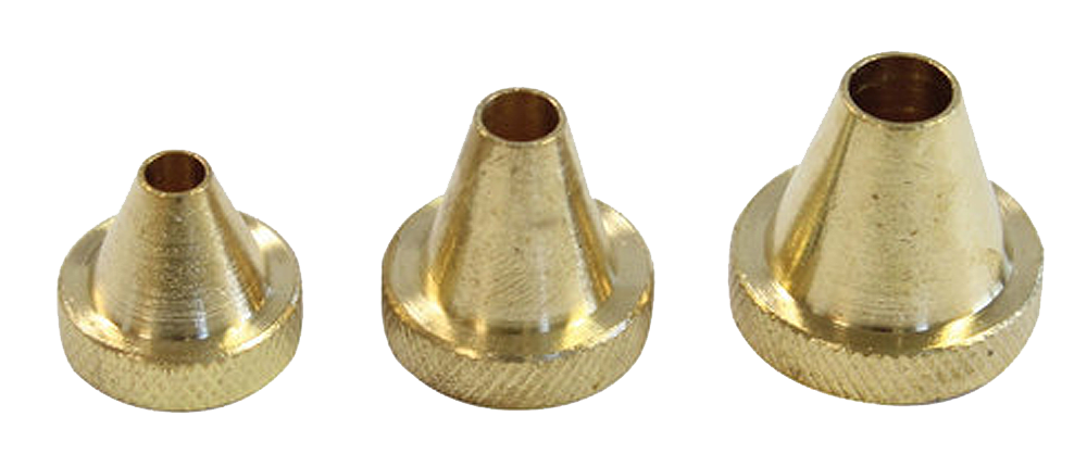 Birchwood Casey Muzzle Guard Set .17-.30 Caliber Brass 3-Piece