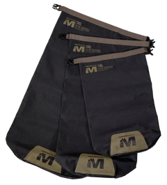 Walkers Game Ear Muddy Waterproof Dry Bag Set - Black