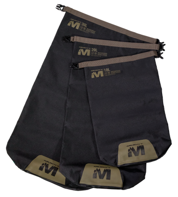 Walkers Game Ear Muddy Waterproof Dry Bag Set - Black