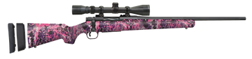 Mossberg Patriot Super Bantam 6.5 Creedmoor 20" 5+1 Bolt Rifle w/Scope - Muddy Girl Wild